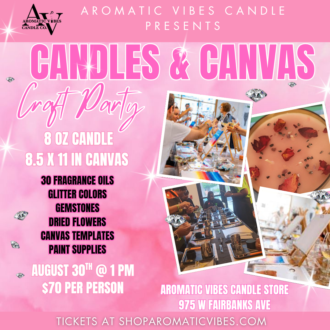 Candles & Canvas Craft Party