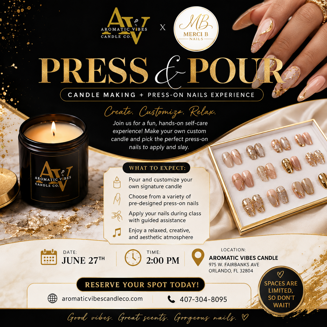 Press & Pour