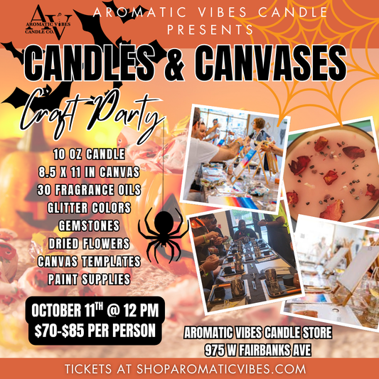 Candles & Canvases Craft Party
