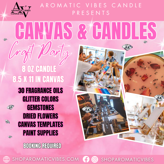 Canvas & Candles Craft Party - Private Booking