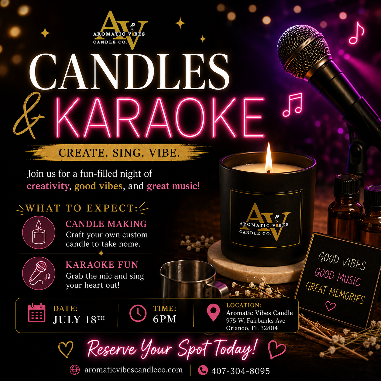 Candles & Karaoke