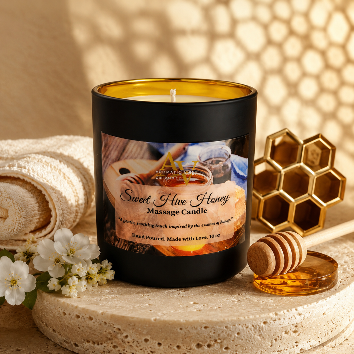 Sweet Hive Harmony Massage Candle